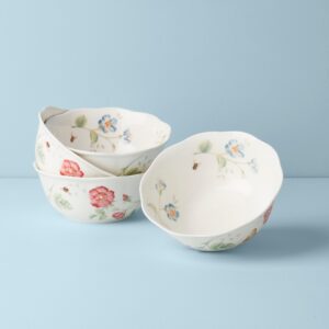 Large Scalloped All-Purpose Bowls, Set of 4