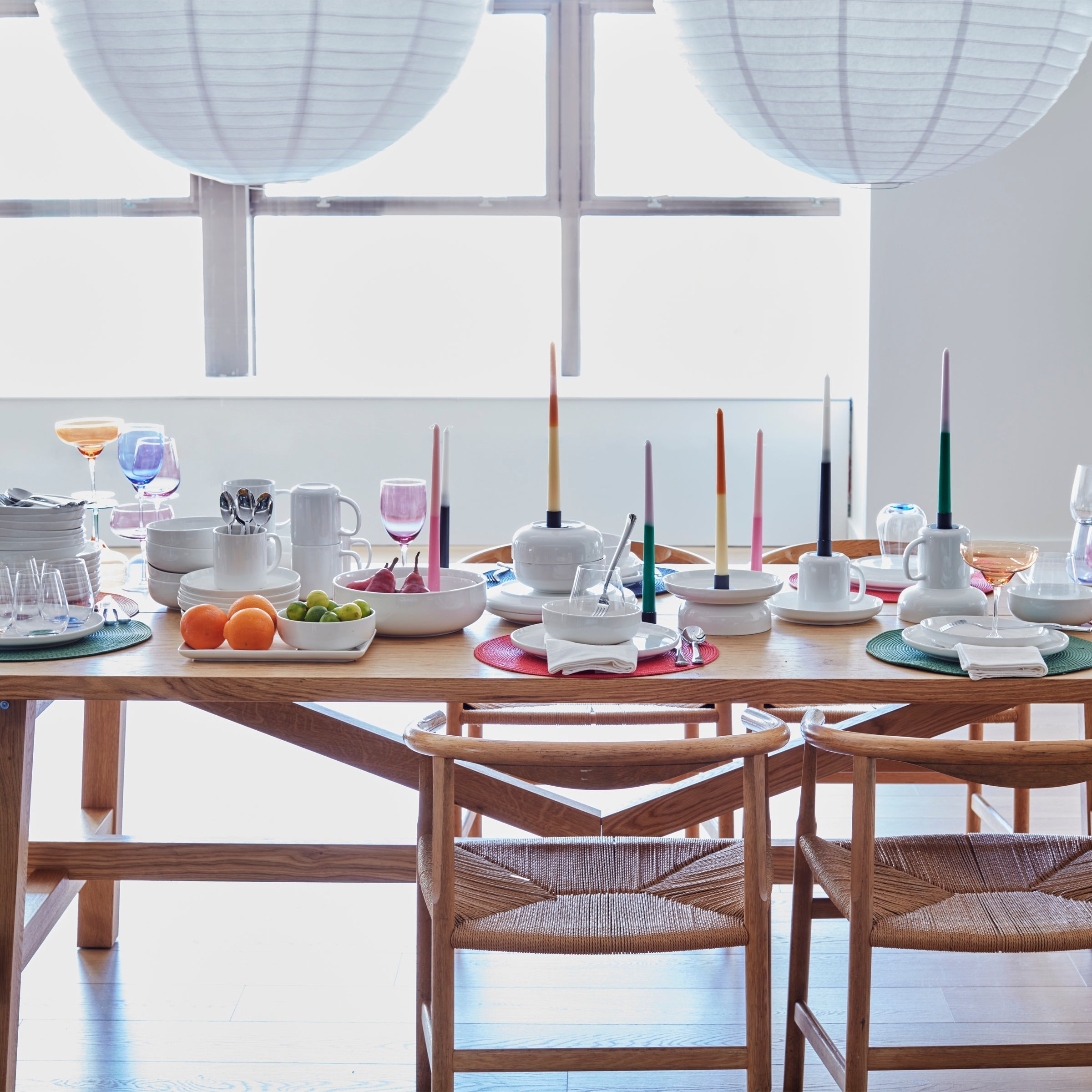 Classic White Porcelain Dinnerware Set, 12-Piece - Image 16