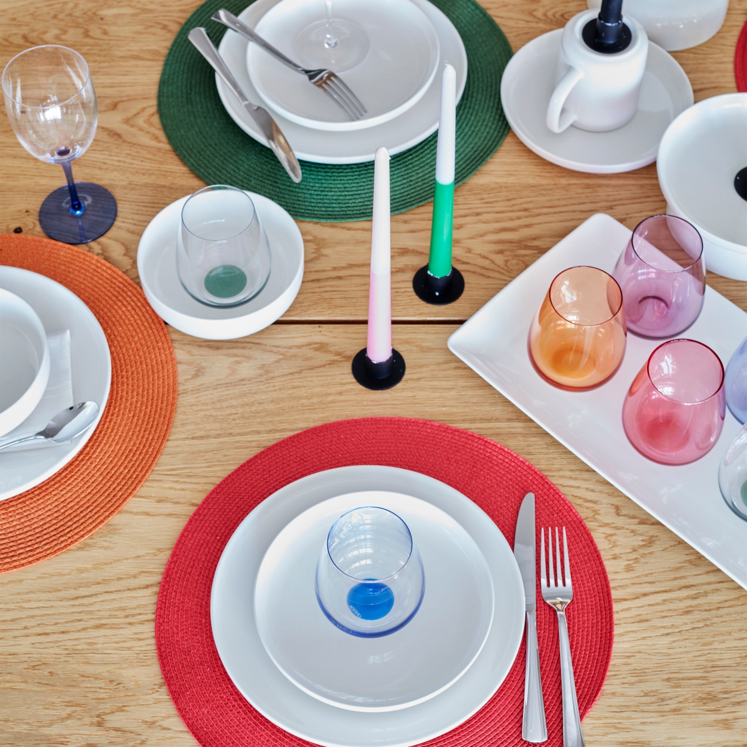 Classic White Porcelain Dinnerware Set, 12-Piece - Image 6
