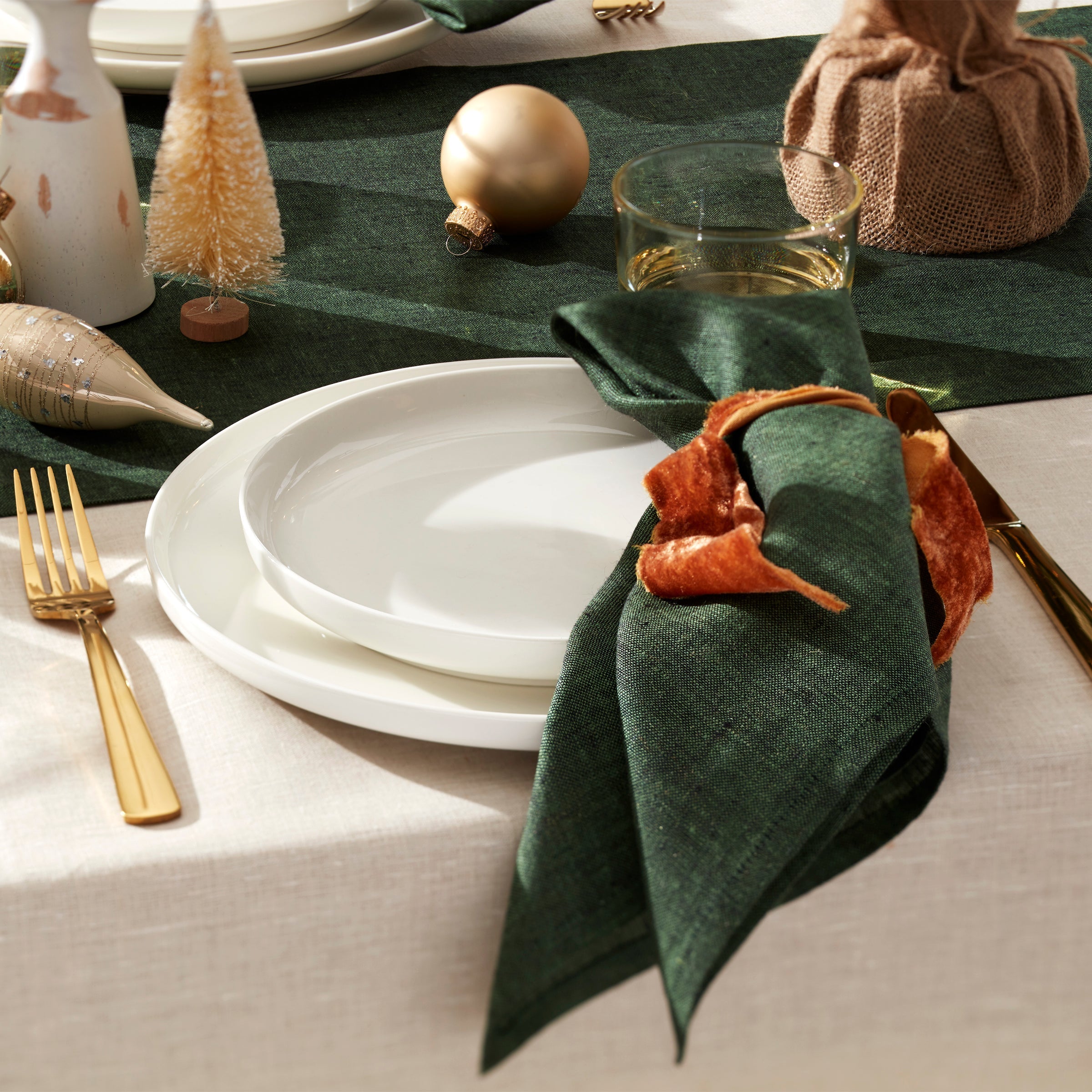 Classic White Porcelain Dinnerware Set, 12-Piece - Image 13
