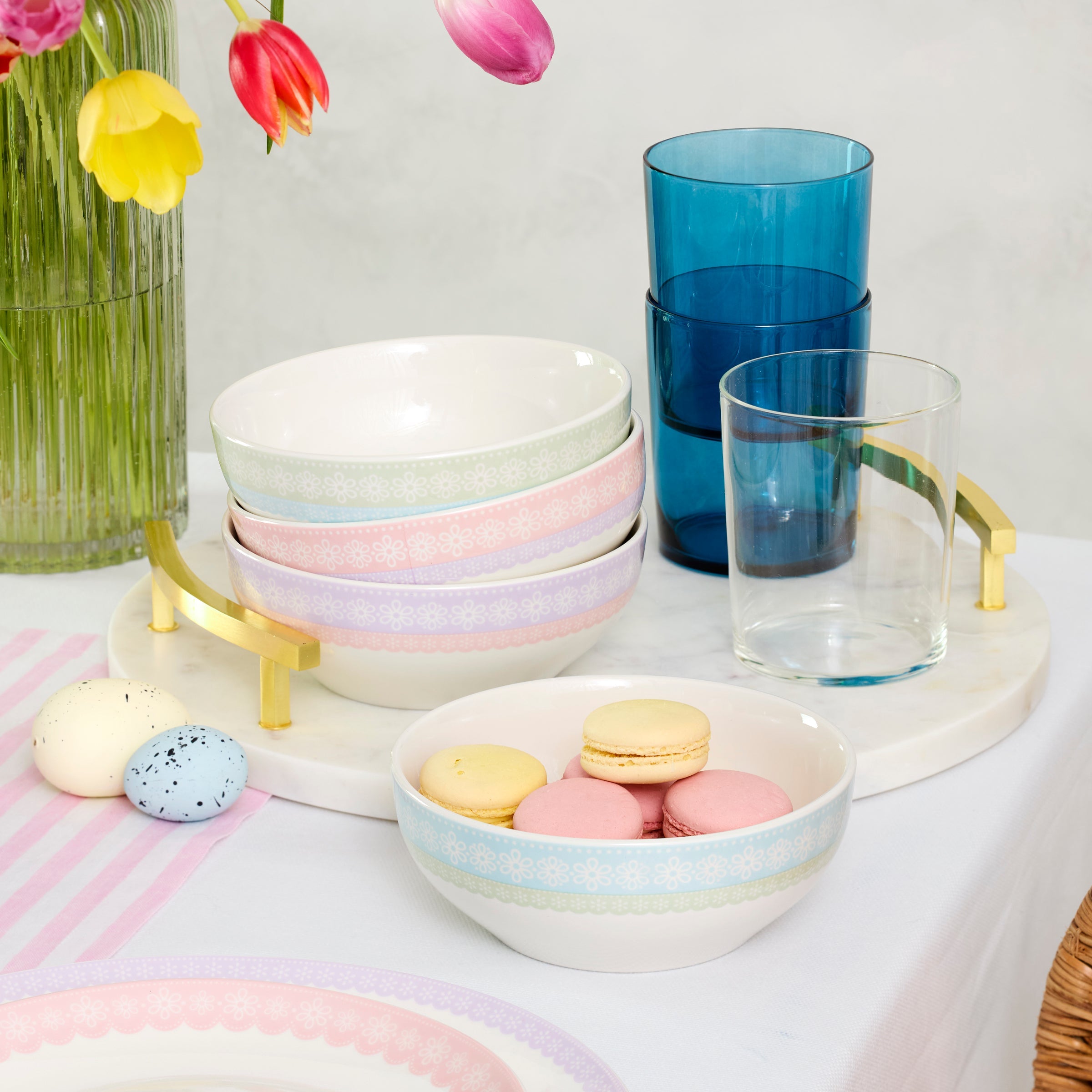 Easter Bunny All-Purpose Bowls, Set of 4 - Image 3