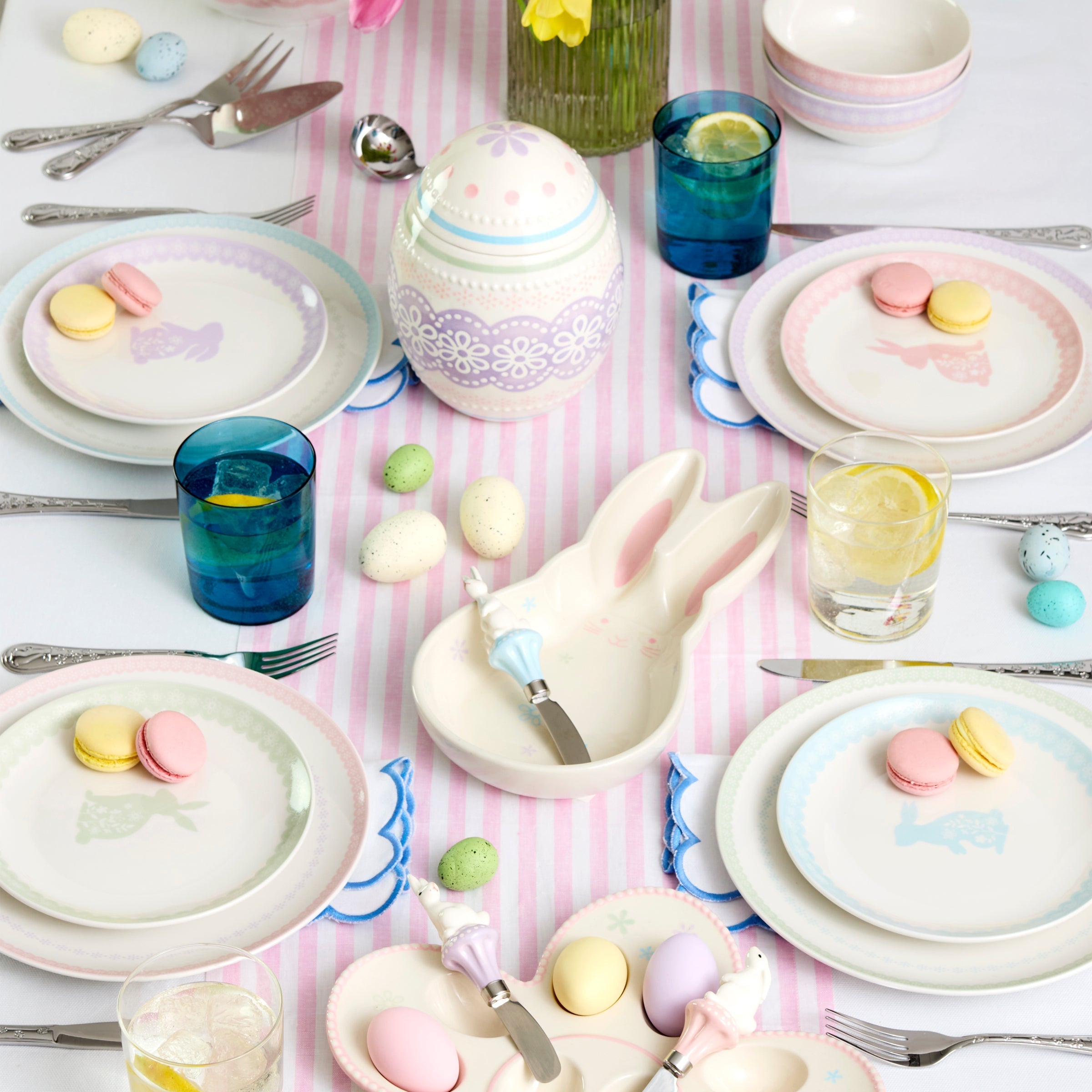 Easter Bunny All-Purpose Bowls, Set of 4 - Image 4