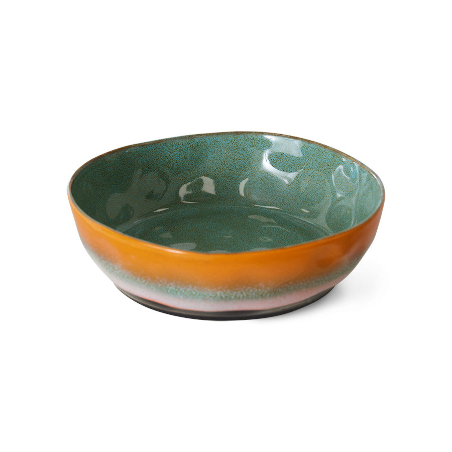 Wide Stoneware Pasta Bowls - Set of 2 - Image 2